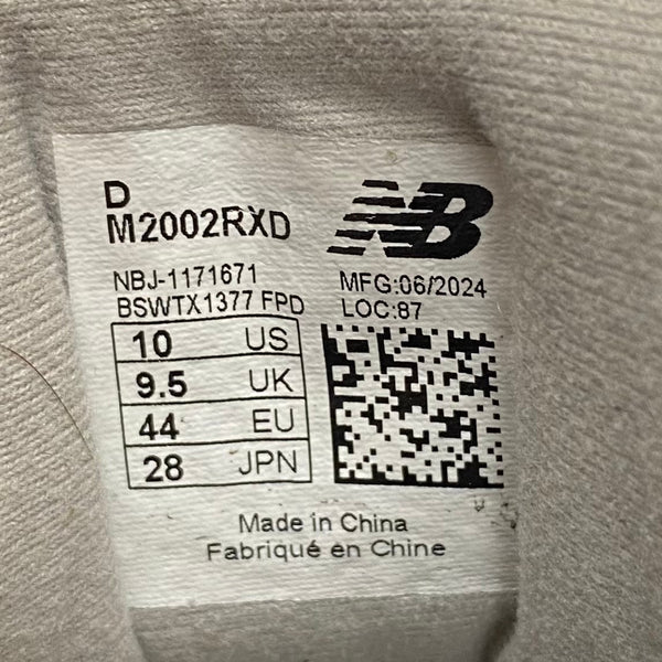 ニューバランス new balance M2002R  GORE-TEX M2002RXD  メンズ靴 スニーカー ブラック 28.0cmサイズ 201-shoes1321