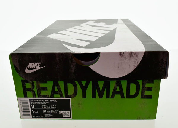 ナイキ NIKE READYMADE レディメイド BLAZER MID ブレザー ミッド スニーカー 白 CZ3589-100 メンズ靴 スニーカー ホワイト 26cm 103S-422