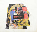 シュプリーム SUPREME  21AW Stack Tee グラフィック プリント 半袖 Tシャツ 白 Tシャツ ホワイト Mサイズ 103MT-2615