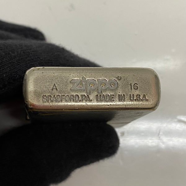 【中古】ネイバーフッド NEIGHBORHOOD ZIPPO ジッポ エイジング加工 USA製 メンズジュエリー・アクセサリー その他 シルバー 201goods-815