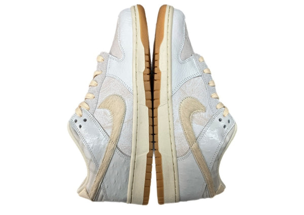 ナイキ NIKE 24年製 DUNK LOW RETRO QS TOKYO ダンク ロー レトロ トウキョウ ハラコ シューズ 白 IB2259-001 メンズ靴 スニーカー ホワイト 27.5cm 104S-1022