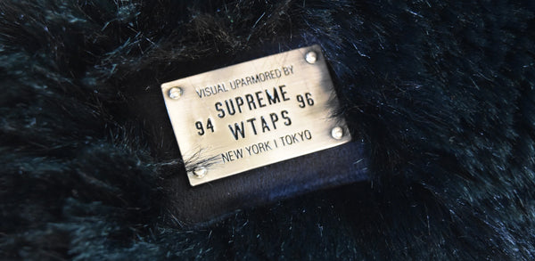 シュプリーム SUPREME 2021FW WTAPS Faux Fur Hooded Jacket ダブルタップス フェイクファー フード ジップアップジャケット ジャケット ブラック Lサイズ 103MT-3130
