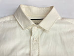 グッチ GUCCI 20SS HEAVY COTTON OXFORD SHIRT コットン オックスフォードシャツ フロントボタン アイボリー 623239 Z380H SIZE50 長袖シャツ 無地 ベージュ 104MT-293