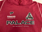 パレス PALACE International Hood インターナショナル フード パーカー フーディ ロゴ パーカ ワインレッド Lサイズ 101MT-3400