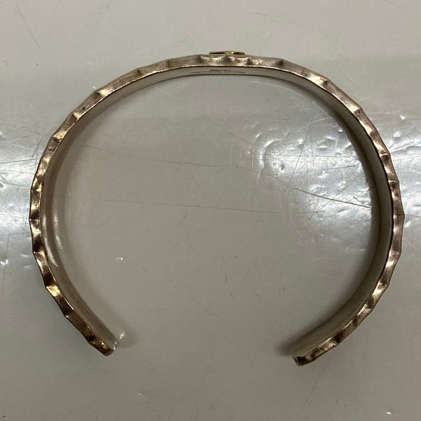 【曜日割引対象外】 【中古】ワンズワーカー ONE'S WORKER 唐草 金メタル メンズジュエリー・アクセサリー バングル シルバー 201goods-685 VB