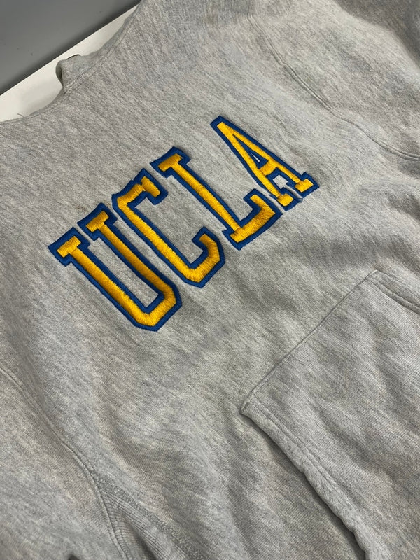 チャンピオン Champion 80s～ ヴィンテージ Vintage トリコタグ リバースウィーブ REVERSE WEAVE USA製 アメリカ製 ロゴ刺繍 パーカ グレー Mサイズ 101MT-4794