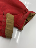 コムデギャルソン COMME des GARCONS eYe JUNYA WATANABE MAN MOUNTAIN PARKA マウンテン パーカー ダブルジップ アウトドア アウター 赤 WB-J906 ジャケット 無地 レッド Sサイズ 104MT-1626