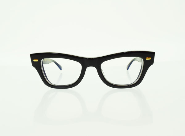 エフェクター EFFECTOR × LEWIS LEATHERS ルイスレザー AVIAKIT アヴィアキット ※度入り 眼鏡・サングラス 眼鏡 ブラック 103G-132