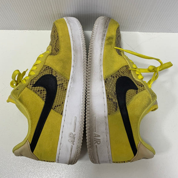 ナイキ NIKE エアフォース1 ロー 07 Air Force 1 Low Snakeskin Yellow BQ4424-700  メンズ靴 スニーカー イエロー 26.5cmサイズ 201-shoes1423