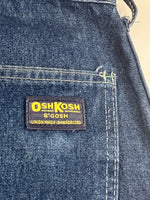 オシュコシュ OSHKOSH B'GOSH  60's 60年代 デニム ペインターパンツ 42TALON ZIPPER タロンジップ VINTAGE ヴィンテージ MADE IN USA アメリカ製 デニム ブルー W40L30 101MB-620