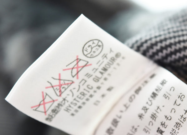 ヒステリックグラマー HYSTERIC GLAMOUR バッファロー チェック フリース ジップパーカー 0253CF10 パーカ ブラック Lサイズ 103MT-3115