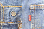リーバイス LEVI'S 70's 501 66後期 70s ボタン裏6 ポケット裏チェーン 赤耳 セルビッジ デニム ブルー 34/34 103MB-526