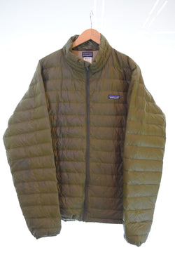 パタゴニア PATAGONIA DOWN SWEATER ダウンジャケット カーキ 84673FA12 ジャケット カーキ Lサイズ 103MT-1809