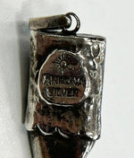 アリゾナフリーダム ARIZONA FREEDOM  ターコイズ ベアクロー ペンダントトップ Silver T-20c メンズジュエリー・アクセサリー ペンダントトップ シルバー 101goods-181