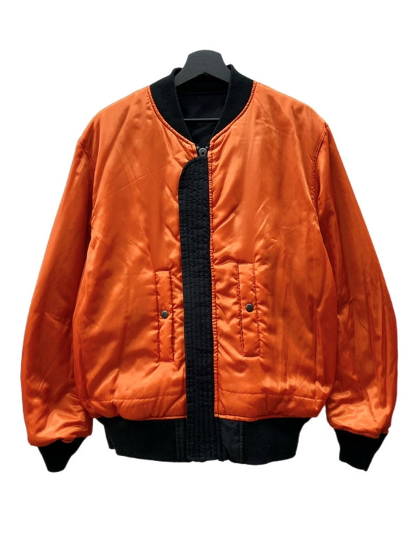 アビレックス AVIREX REVERSIBLE FLIGHT JACKET リバーシブル フライト ジャケット MA-1 ボンバー ジップアップ アウター 黒 6152217 ジャケット ロゴ ブラック XLサイズ 104MT-2169