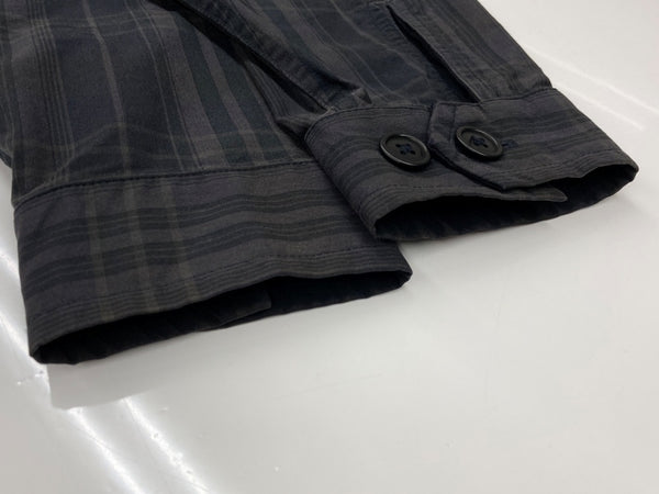 シュプリーム SUPREME OLD USA製 チェック スイングトップ ジップアップ ジャケット 紺 ジャケット チェック ネイビー Mサイズ 104MT-1728