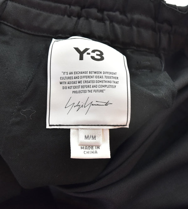ワイスリー Y-3 CLASSIC REFIND WOOL STRETCH CARGO SHORTS ハーフパンツ FN3401 ハーフパンツ ブラック Mサイズ 103MB-502