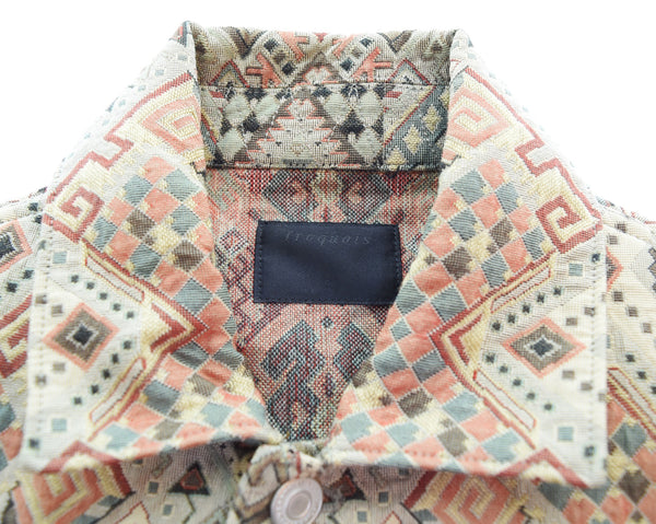 イロコイ Iroquois 総柄 セカンドタイプ Trucker Jacket ジャケット 588101 1 ジャケット マルチカラー 103MT-3506