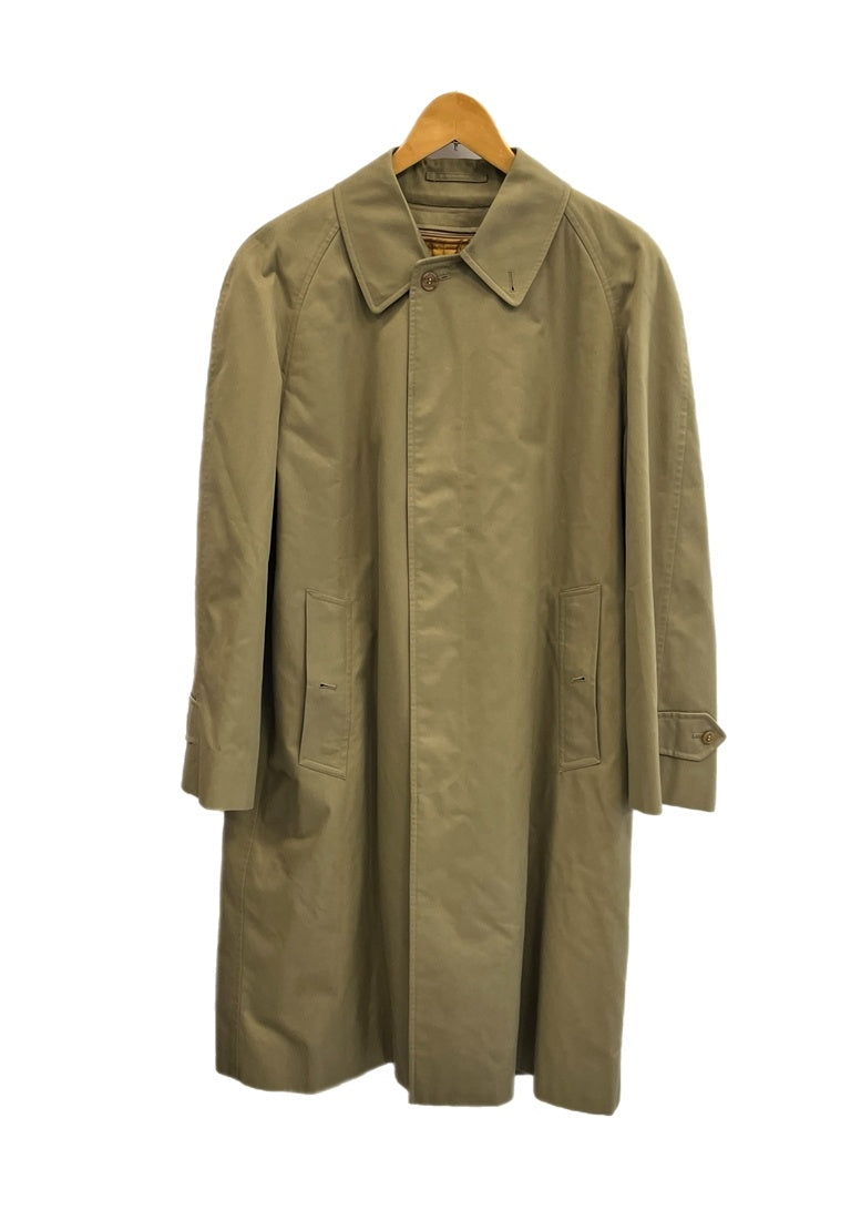 美品 バーバリーズ ヴィンテージ バルマカンコート ライナー カーキベージュ M ビンテージ 英国製 Burberry's バーバリー ステンカラーコート バルマ