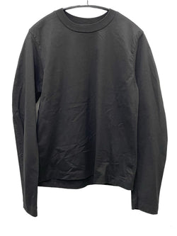 ロエフ LOEFF オーガニックコットン クロップド クレセントスリーブ カットソー 8812-699-0032 ロンT ブラック 601LT-12