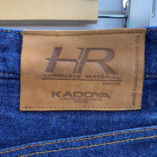 カドヤ KADOYA バイカー デニム ブルー 30サイズ 201MB-1086