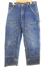 カーハート Carhartt ダブルニー ダックペインター パンツ ワークパンツ  デニム ブルー 103MB-672