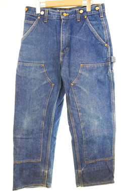 カーハート Carhartt ダブルニー ダックペインター パンツ ワークパンツ  デニム ブルー 103MB-672
