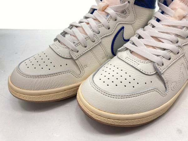 ナイキ NIKE 24年製 × AWAKE NY アウェイク AIR SHIP PE SP エア シップ ハイカット シューズ AJ 白 青 FN8675-104 メンズ靴 スニーカー ホワイト 27.5cm 104S-635