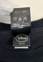ナンバーナイン NUMBER (N)INE ×Disney ディズニー 復刻キャラクターTシャツ ミッキー 黒 11330456 サイズ2 Tシャツ ブラック 101MT-4638