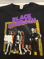 バンド band 90's 90s CRONIES BLACK SABBATH World Tour Tee ブラックサバス ツアーT  XL Tシャツ ブラック LLサイズ 101MT-3418