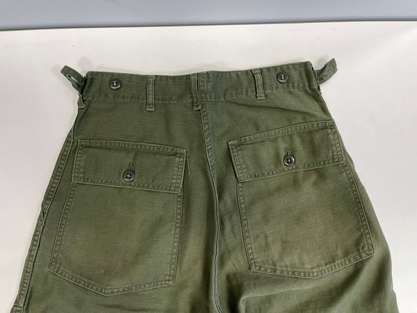 ミリタリー Military 60s Vintage ヴィンテージ ミリタリーパンツ ベイカーパンツ アジャスター付き ボトムスその他 カーキ Sサイズ 101MB-688