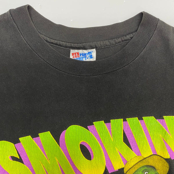 【曜日割引対象外】 ヴィンテージ vintage 90's THE MASK SMOKIN! 1994年 ムービー Tシャツ ブラック Mサイズ 201MT-4282 VB