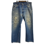 【曜日割引対象外】 リーバイス Levi's 60's 70's 501 BIG E 足長R ボタン裏16 W37 デニム ブルー 201MB-1102 VB