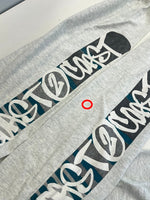 US US古着 90s ©1997 ヴィンテージ Vintage タスマニアデビル LOONEY TUNES ルーニーチューンズ 袖プリント  ロンT グレー 101MT-4578