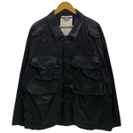 エフシーイー F/CE. PIGMENT HUNTING JK ジャケット ブラック Lサイズ 201MT-4176