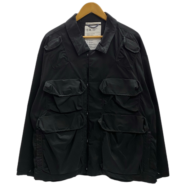 エフシーイー F/CE. PIGMENT HUNTING JK ジャケット ブラック Lサイズ 201MT-4176