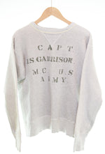 ウエアハウス WAREHOUSE 両V ステンシル スウェット トレーナー 40 スウェット グレー 103MT-3156