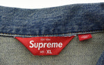 シュプリーム SUPREME 24AW DISTRESSED SELVEDGE TRUCKER JACKET ディストレスト セルビッジ トラッカー ジャケット デニム ジャケット青 ジャケット ブルー LLサイズ 103MT-1374