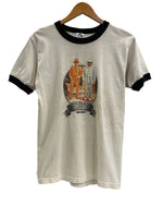 US US古着 Dumb and Dumber ジム・キャリーはMr.ダマー MOVIE TEE リンガーTシャツ 映画 ムービーT  Tシャツ ホワイト Sサイズ 101MT-4832