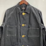 【曜日割引対象外】 キャピタル KAPITAL カバーオール ジャケット ブラック Mサイズ 201MT-4304 VB