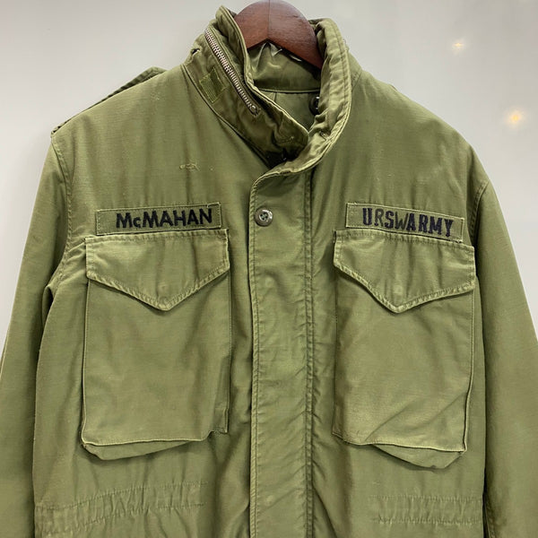 【曜日割引対象外】 ミリタリー MILITARY 70's US.ARMY M-65 2nd フィールドジャケット ジャケット カーキ 201MT-4622 VB