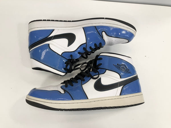 ジョーダン JORDAN Nike Air Jordan 1 Mid SE Signal Blue ナイキ エアジョーダン1 AJ1 シグナルブルー DD6834-402 メンズ靴 スニーカー ブルー 29cm 101sh-1845