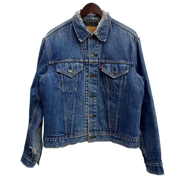 【曜日割引対象外】 リーバイス Levi's 70's 70505-0327 USA製 TROYブランケット ヴィンテージ ジャケット ブルー 201MT-3682 VB