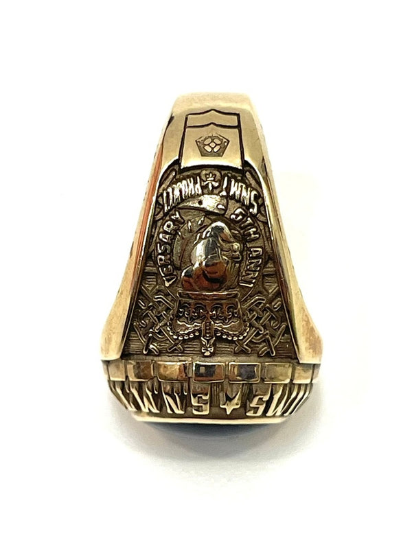 ジャスティンズ JOSTENS SWIVELLER S.N.M.T PROJECT 2001 K10 5th Anniversary RING メンズジュエリー アクセサリー 指輪 リング ゴールド 601goods-7