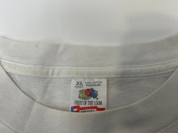 フルーツオブザルーム FRUIT OF THE LOOM 80’s MUSEUM OF SCIENCE AND INDSTRY CHICAGO TEE XL Tシャツ ホワイト 601MT-84