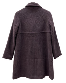 ケンゾー KENZO OLD ヴィンテージ VINTAGE ベネカ期 80s~90s アーカイブ ウールコート チェスター ダブル 日本製 BROWN BORDEAUX  PLUM 赤茶色 1072127 コート 無地 ブラウン SIZE38 104LT-254