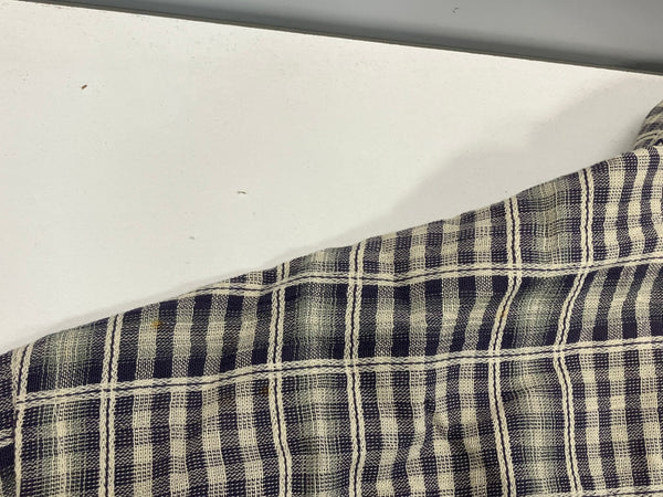 パタゴニア PATAGONIA 2000年製 00’s A/C Shirt  ACシャツ チェックシャツ シャドーチェック ポルトガル製 ORGANIC COTTON  52917 半袖シャツ グレー Mサイズ 101MT-4763