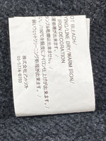 レディメイド READYMADE 23AW HOODIE SMILE フーディ スマイル 黒 RE-CO-BK-00-00-245 パーカ プリント ブラック XLサイズ 104MT-1594