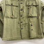 【曜日割引対象外】 ヴィンテージ vintage 40's US.ARMY M-43 HBT ヘリンボーン ミリタリージャケット ジャケット カーキ 34Rサイズ 201MT-4430 VB