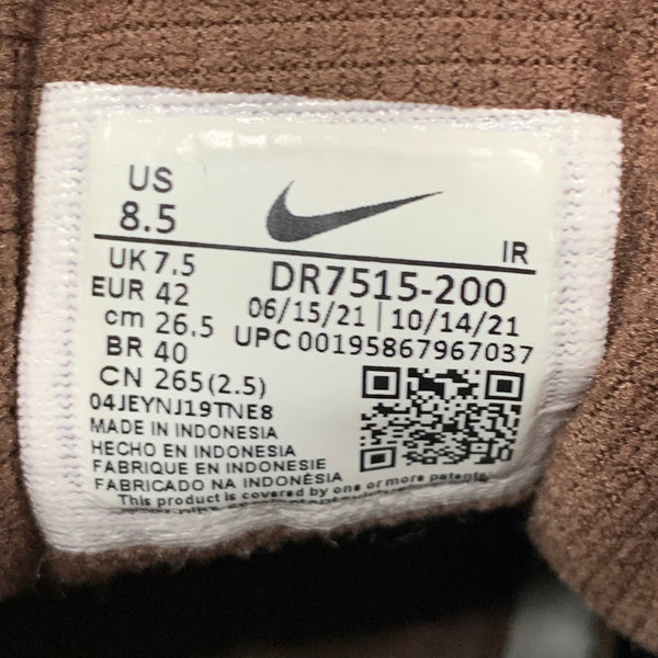 ナイキ NIKE トラヴィススコット Travis Scott エアトレーナー1 Air Trainer 1 SP DR7515-200 メンズ靴 スニーカー ブラウン 26.5cmサイズ 201-shoes1549